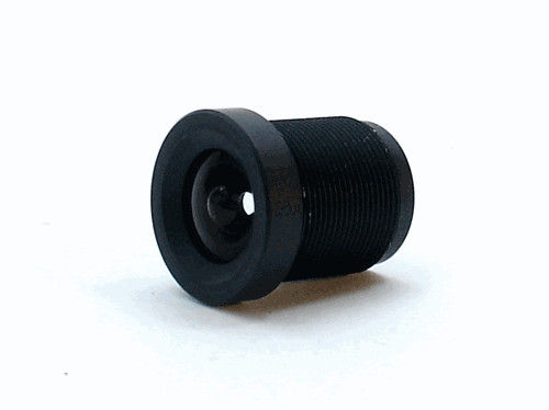 3.6 mm Fixed Iris Starlight HD Lens M12 Mount Wide Angle View For Analog AHD Security Cameras