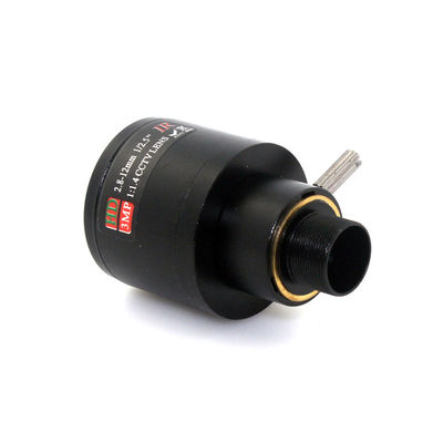 3.0 Megapixel fixed iris HD CCTV camera lens 2.8-12mm/varifocal IR HD security camera lens/manual zoom & focus M12 F1.4