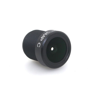 3MP 1/2.7" 2.8mm 120° Wide Angle View Fisheye CCTV IR Fixed Board Lens M12 MTV Mount Holder Support for Analog IP Camera