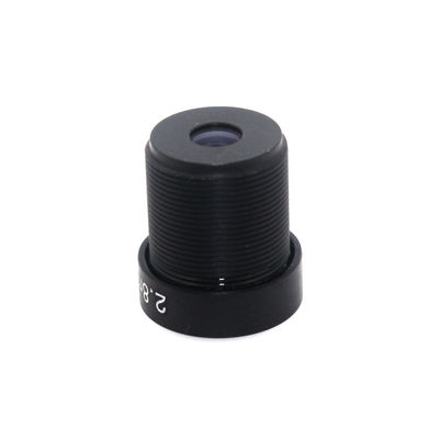 Clear 115° 3MP Scanning Projection Surveillance Lens 2.8mm Wide Angle Optics for Security Cameras