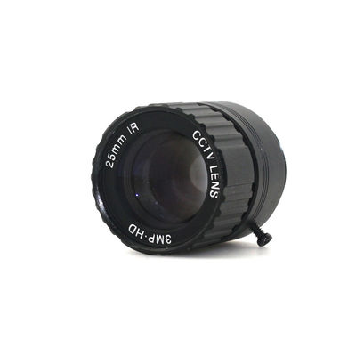 3MP 25mm CS lens HD CCTV Camera Lens 14 degree IR HD Security Camera Lens For HD IP AHD HDCVI SDI Cameras CS Mount