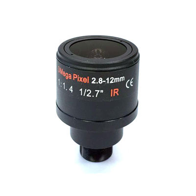 3.0Megapixel Fixed Iris M12 HD 2.8-12mm view angle 90~28Degree Varifocal cctv IR HD Lens,F1.4,Manual Focus Zoom