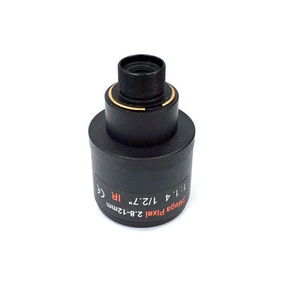 3.0Megapixel Fixed Iris M12 HD 2.8-12mm view angle 90~28Degree Varifocal cctv IR HD Lens,F1.4,Manual Focus Zoom