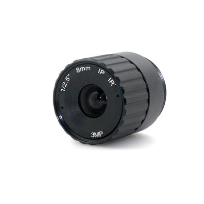 3Mega pixels 8mm CS lens IR Fixed CS Lens 1/2.5" CS F1.4 lens for CCTV Security Camera