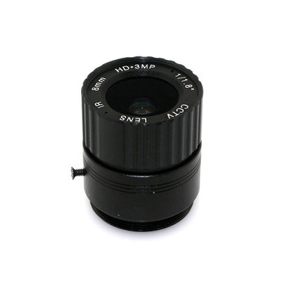 8mm 1/1.8' cs lens HD CCTV Camera Lens 43 degree 3MP IR HD Security Camera Lens For HD IP AHD HDCVI SDI Cameras CS Mount