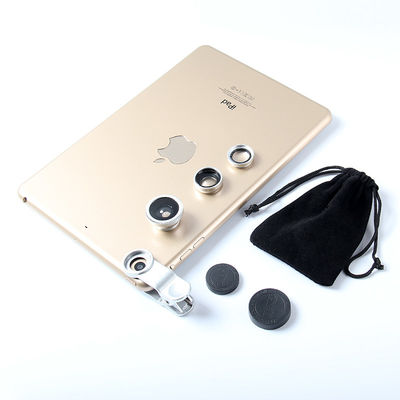 Universal clip on phone 3in1 lenses for Moblie Smart Phones 3 in 1 FishEye Wide Angle Macro Lens For iPhone For XIAO MI