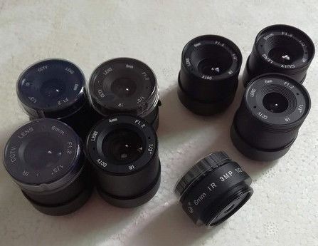 F1.2 aperture 4mm/6mm/8mm CS mount lens promotion