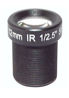5.0Megapixel HD 12mm M12 Lens CCTV Lens HD IP Camera Security Camera Lens F2.0 M12 Mount Fixed Iris Format 1/2.5"