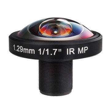 Panoramic Lens full view, 1.29mm F2.4 1/1.7 image size lens