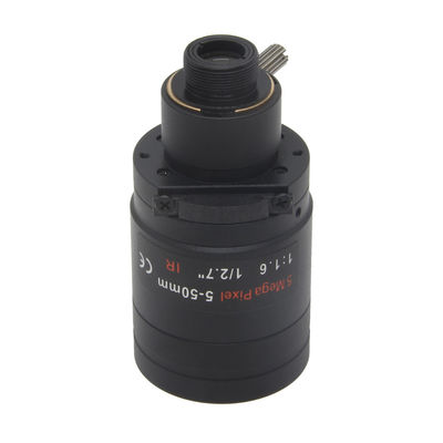 5MP M12 CCTV Lens 5-50mm Long Distance View 1/2.7 inch Manual Focus and Zoom For 1080P/5MP IP/AHD Camera 120 Meters