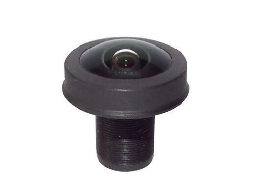 1/2.6″ Φ3.6mm 1.1mm F2.2 10mp manual focus 200 degree M12 fisheye lens