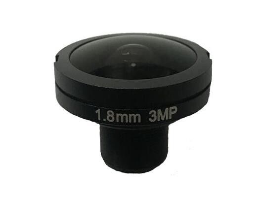 185 Degree Panoramic Surveillance Lens With IR Correction For Wide Angle Security Monitoring