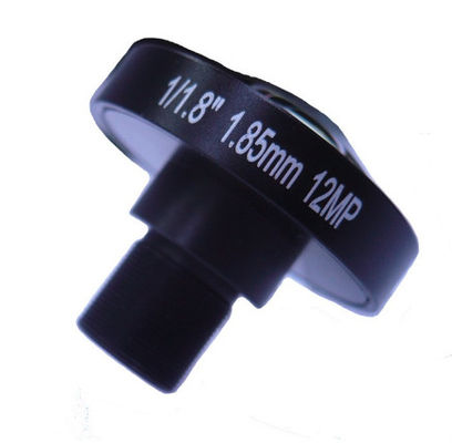 4K Lens 12Megapixel Fisheye 1/1.7 Inch 185 Degree M12 Mount Lens 1.85mm For IMX226 Sensor Ultra 4K Camera