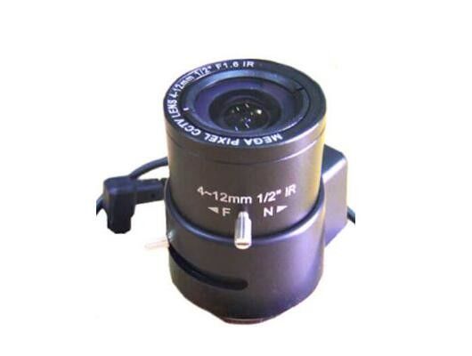 3MP auto iris 4-12mm LENS C Mount 3.0 Mega Pixel HD Industrial lens Vari-Focal Manual Iris CCTV Lens For CCTV Camera