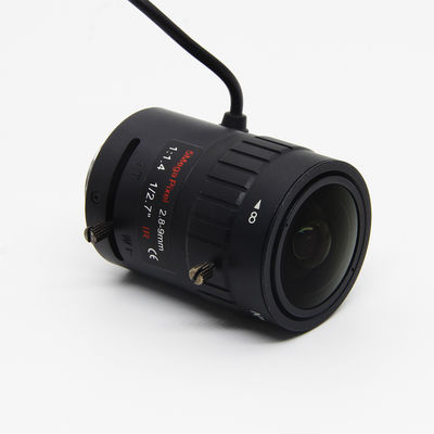 5Megapixel Starlight F1.4 DC AUTO IRIS CS Mount Varifocal CCTV Lens 1/2.7 inch 2.8-9mm For Starlight/5MP Box Camera