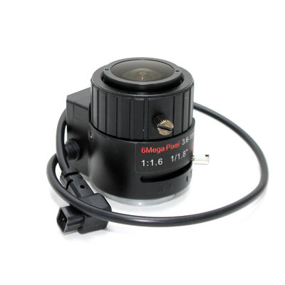New 6 megapixel HD CCTV lens 3.6-10mm, 1/1.8" Manual Varifocal Auto Iris Lens,Metal lens for CCTV Surveillance cameras