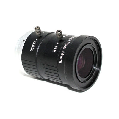 1 inch 8MP ITS Lens 16mm Ultra Starlight F1.4 C Mount For Electronic Police or Traffic Camera