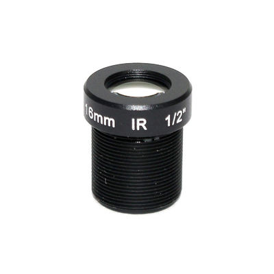 120 degree 16 mm Conference Code Read AI 4K Lens for security imaging systems