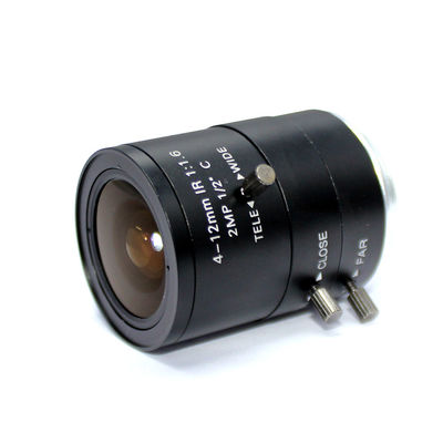 2MP 4-12mm IR LENS C Mount 2.0 Mega Pixel HD Industrial lens Vari-Focal Manual Iris CCTV Lens For CCTV Camera