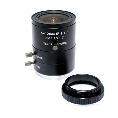2MP 4-12mm IR LENS C Mount 2.0 Mega Pixel HD Industrial lens Vari-Focal Manual Iris CCTV Lens For CCTV Camera