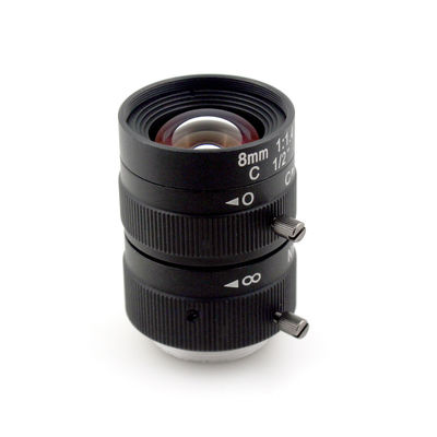 3.0 Megapixel 8mm lens 1/2" Manual Fixed C Mount Industrial lens For cctv camera box