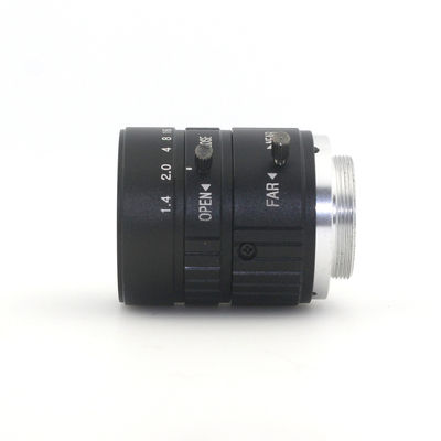 25mm 10 megapixel HD CCTV lens C mount 1/2'' fixed manual iris F1.4 industrial camera lens