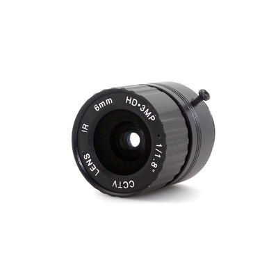 6mm 3.0MP HD CCTV Camera Lens 53 degree 3MP IR HD Security Camera Lens For HD IP AHD HDCVI SDI Cameras