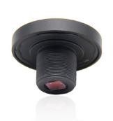 F2.0 M12 Mount 1.08mm Fixed Focus 1/3 Chip Fisheye CCTV Lens
