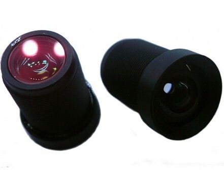 Action Camera Low Distortion Lens 4.35mm  72D 10 Megapixel With IR Filter