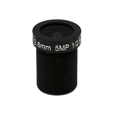 3.6mm 5.0 Megapixel Lens, MTV camera lens