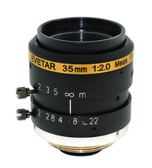 35mm 5.0MP Machine Vision Lens 14x10 Field of View for Industrial Code Reading AI