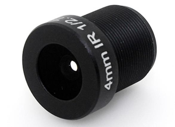 Wide Angle Infrared Surveillance Lens 107° 86° 64° 0.3m MOD for Security Camera Systems