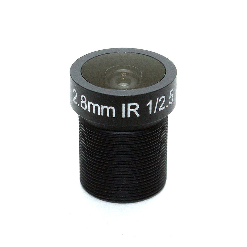 M12 Mount Ultra Wide 2.8 mm Conference Code Read AI 4K Lens For Security Imaging Systems