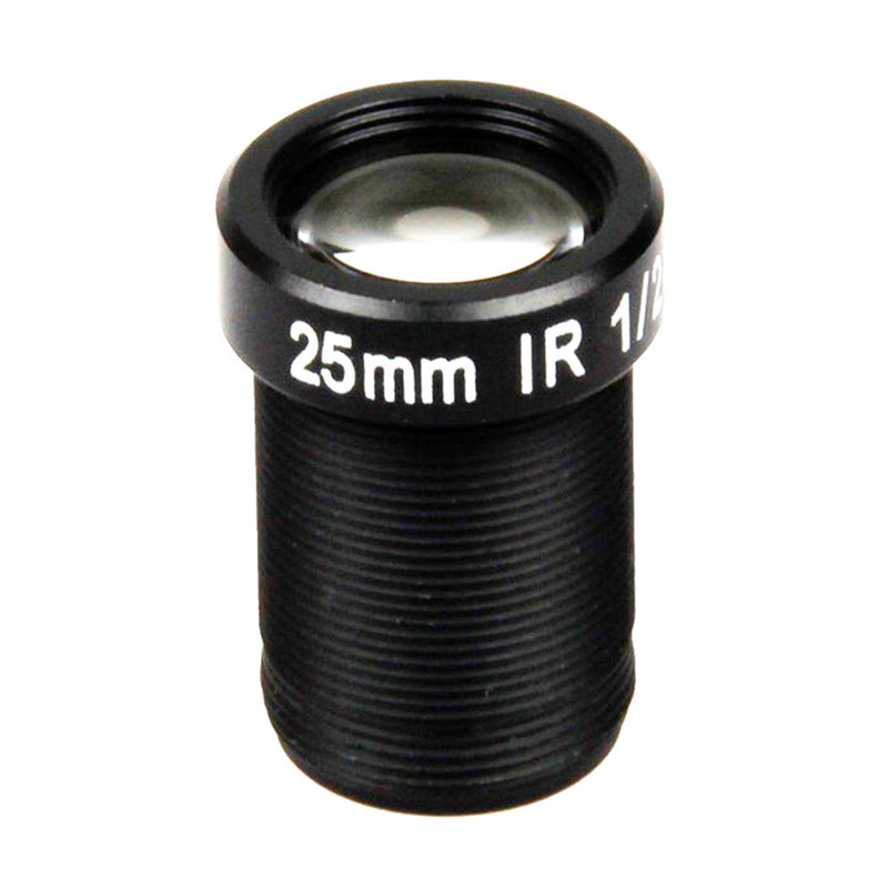 5.0MP 4K AI Lens for M12 Security Camera Systems Metal Glass Fixed Iris Code Reader