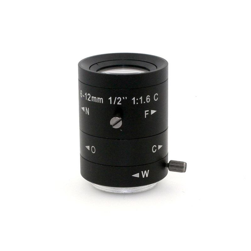 3.0MP 6-12mm LENS C Mount HD Industrial lens Vari-Focal Manual Iris CCTV Lens For CCTV Camera