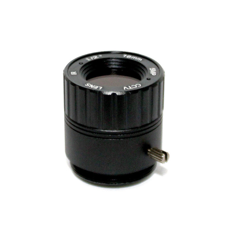 5.0MP IR CCTV Lens 16mm CS Lens 5MP for HD Security Cameras F1.4 Image Format 1/2"