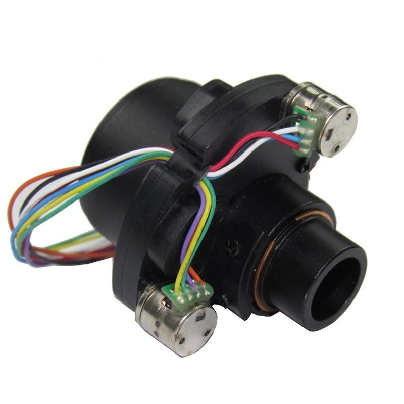 Varifocal  Stepping Motorized Zoom Lens 2.8-12mm  Multi Coating Surface Vandal Proof